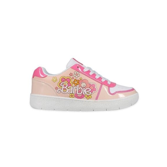 Women's Barbie by Mattel Pink Casual Active Sporty Court Sneaker Shoes Size 11 - Picture 9 of 14